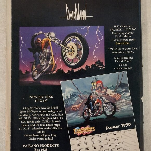 February 1990 Easyriders Massive Annual Issue. - Picture 3 of 7